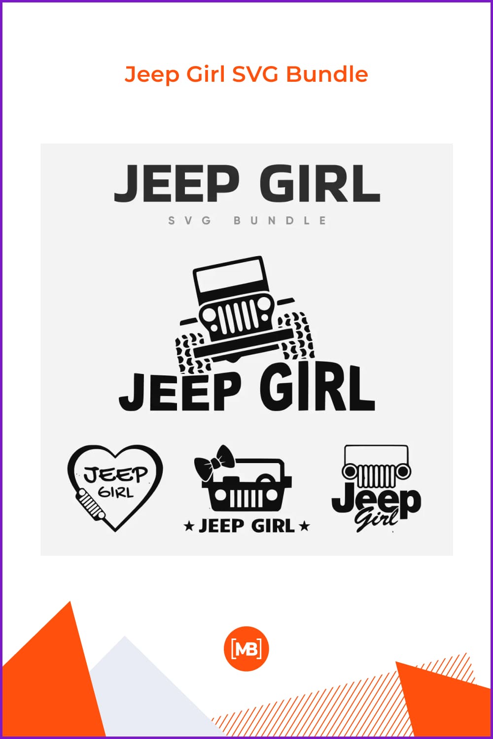 Jeep SVG Girl Bundle.