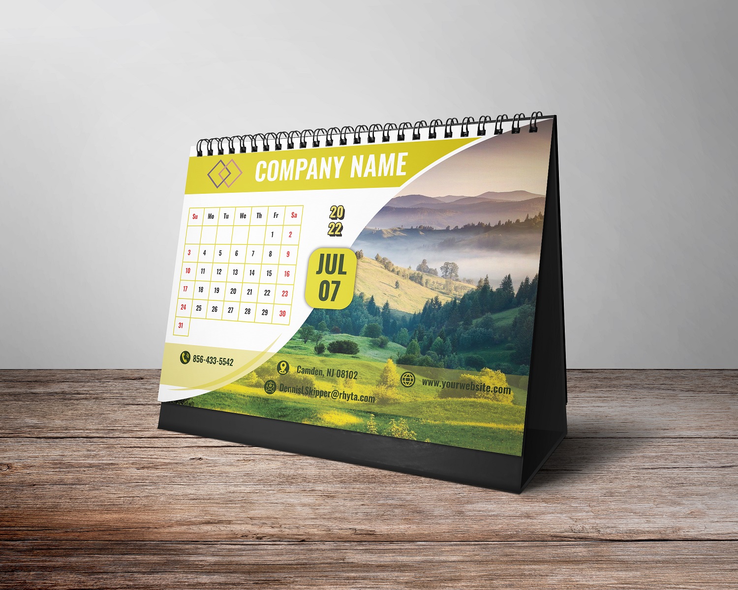 Enjoy the natural with this calendar.