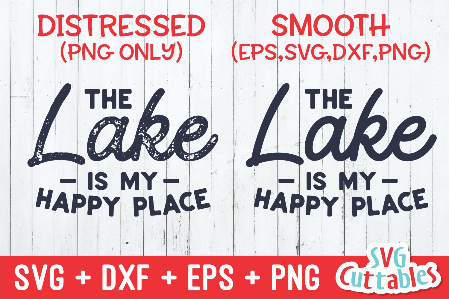 Distressed & smooth types of fonts.