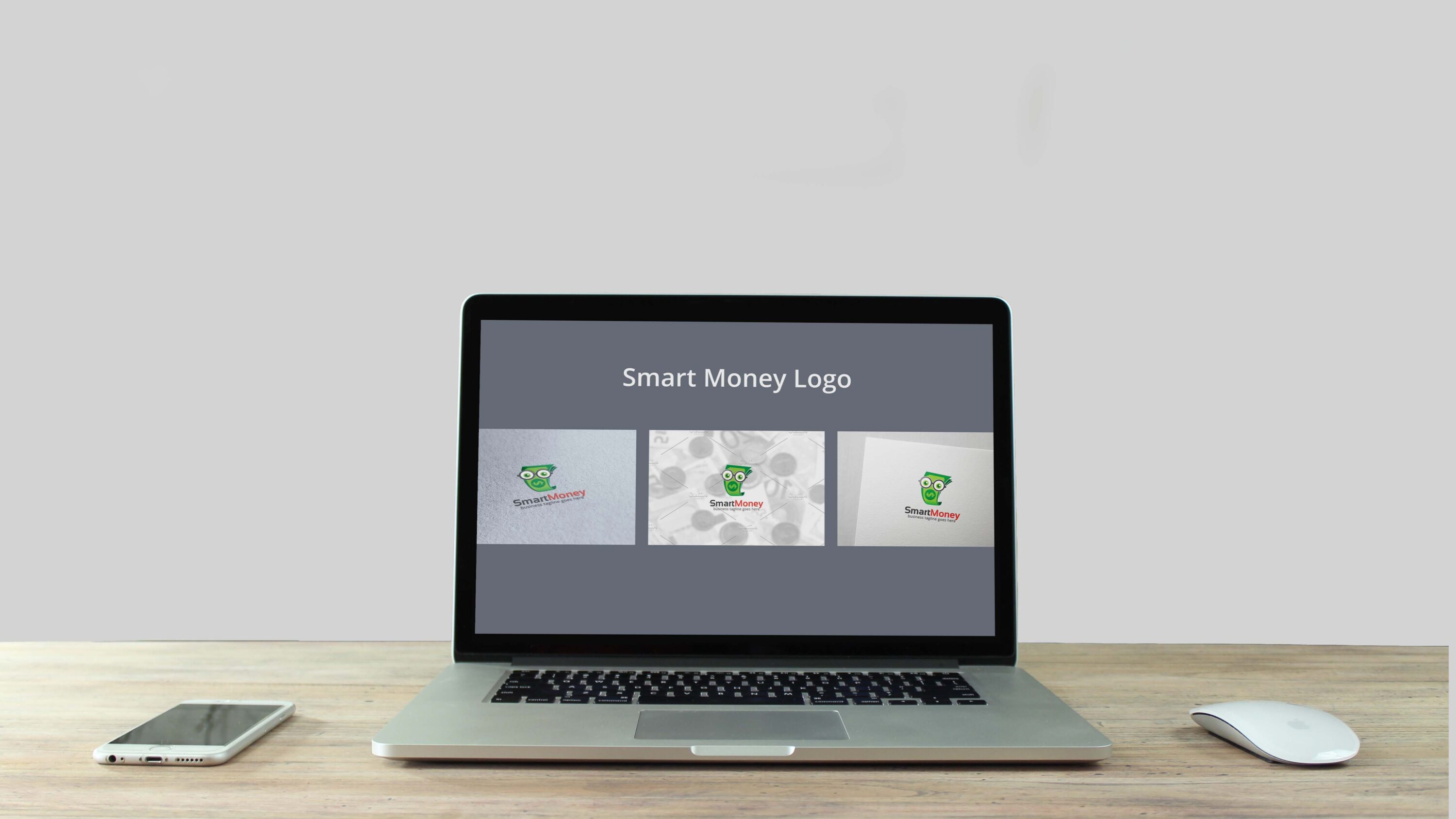 Smart Money Logo - laptop.