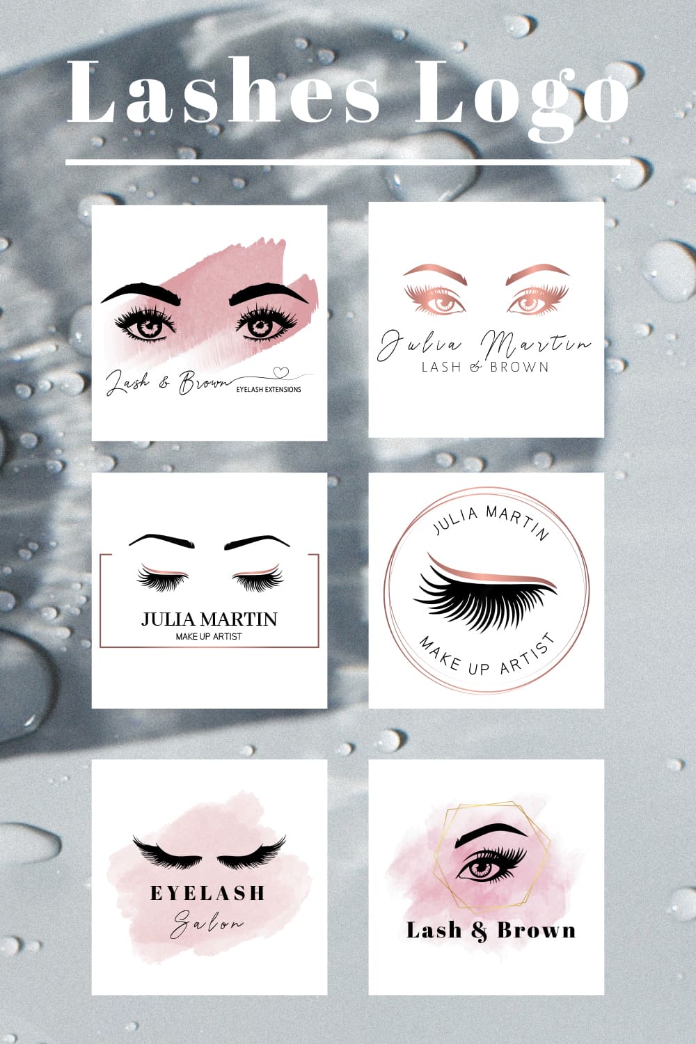 Diverse of lashes logo.