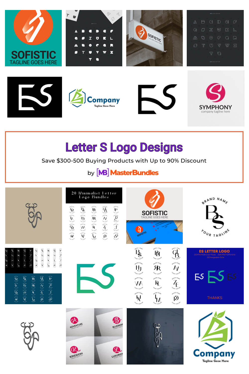 letter s logo designs pinterest image.