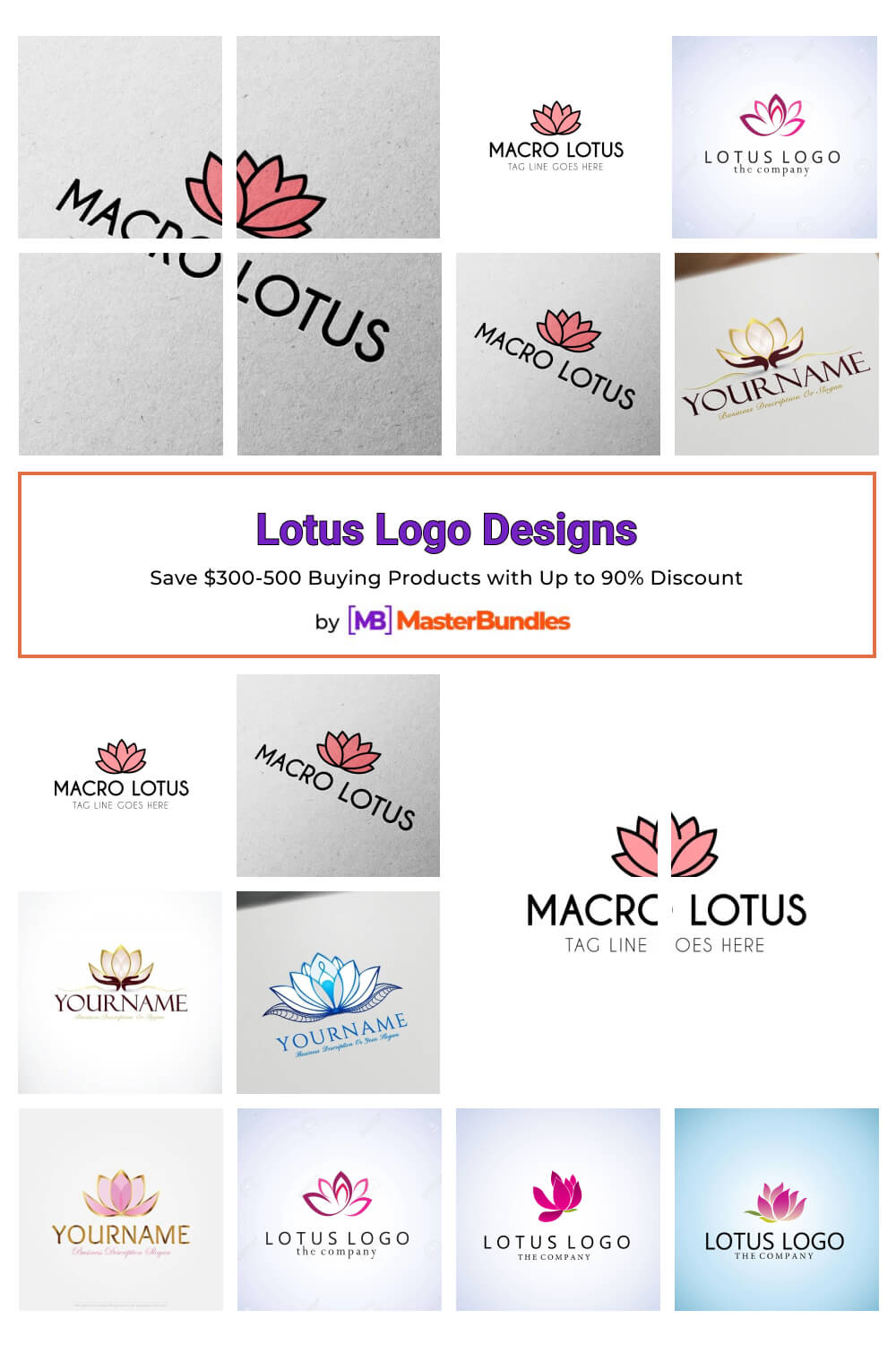 lotus logo designs pinterest image.