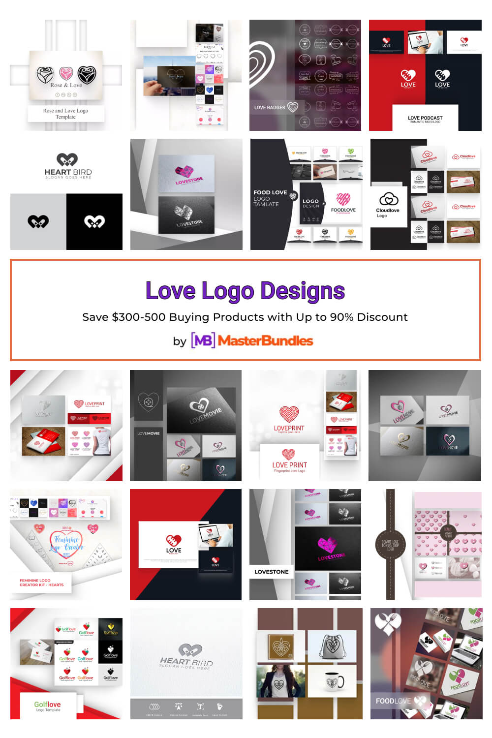 love logo designs pinterest image.