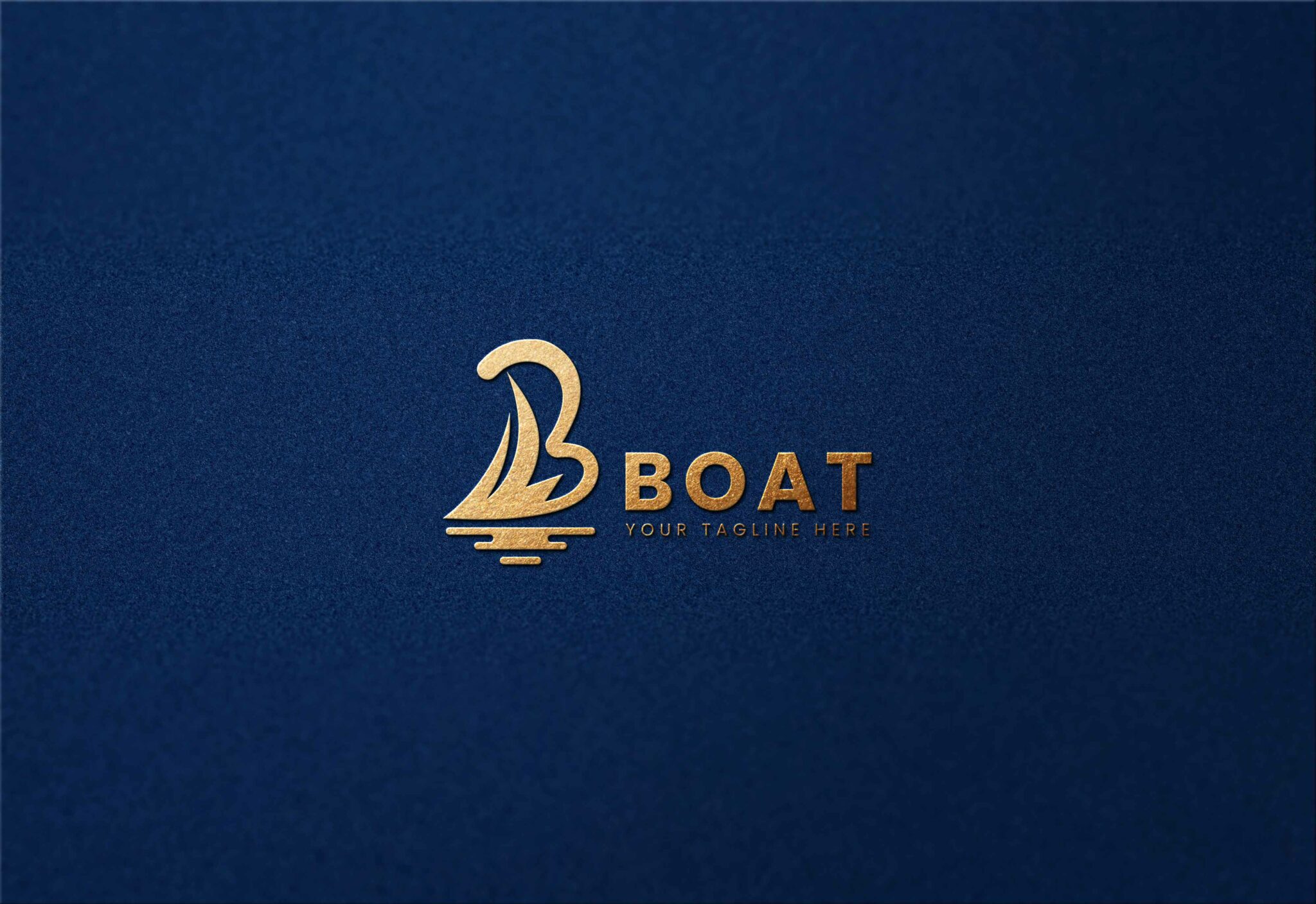 Letter B Logo (Boat) - MasterBundles