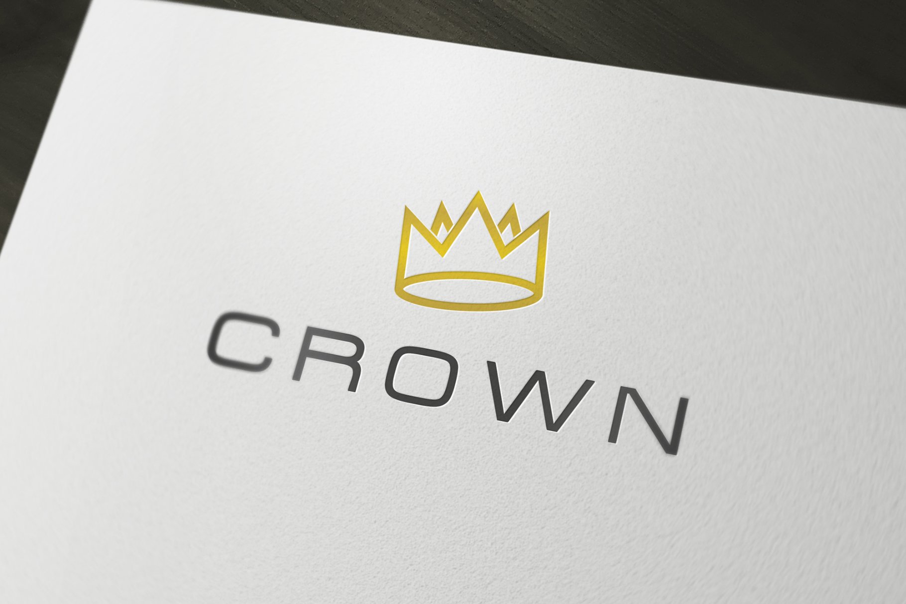 A few options of crowns for logo.