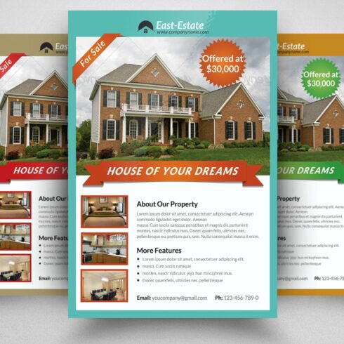 6 Real Estate Flyer Bundle | Master Bundles