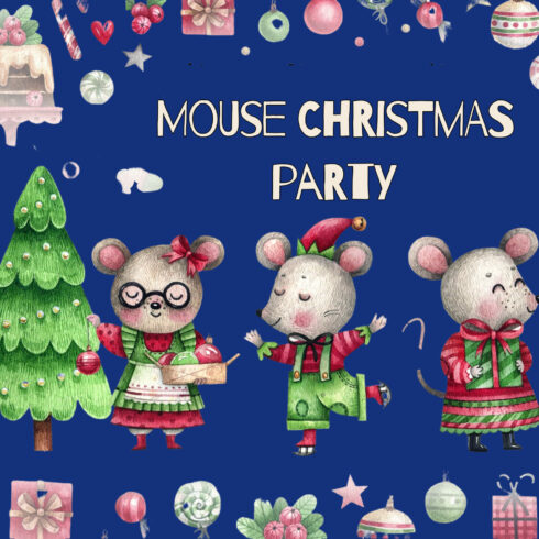 Mouse Christmas Party.