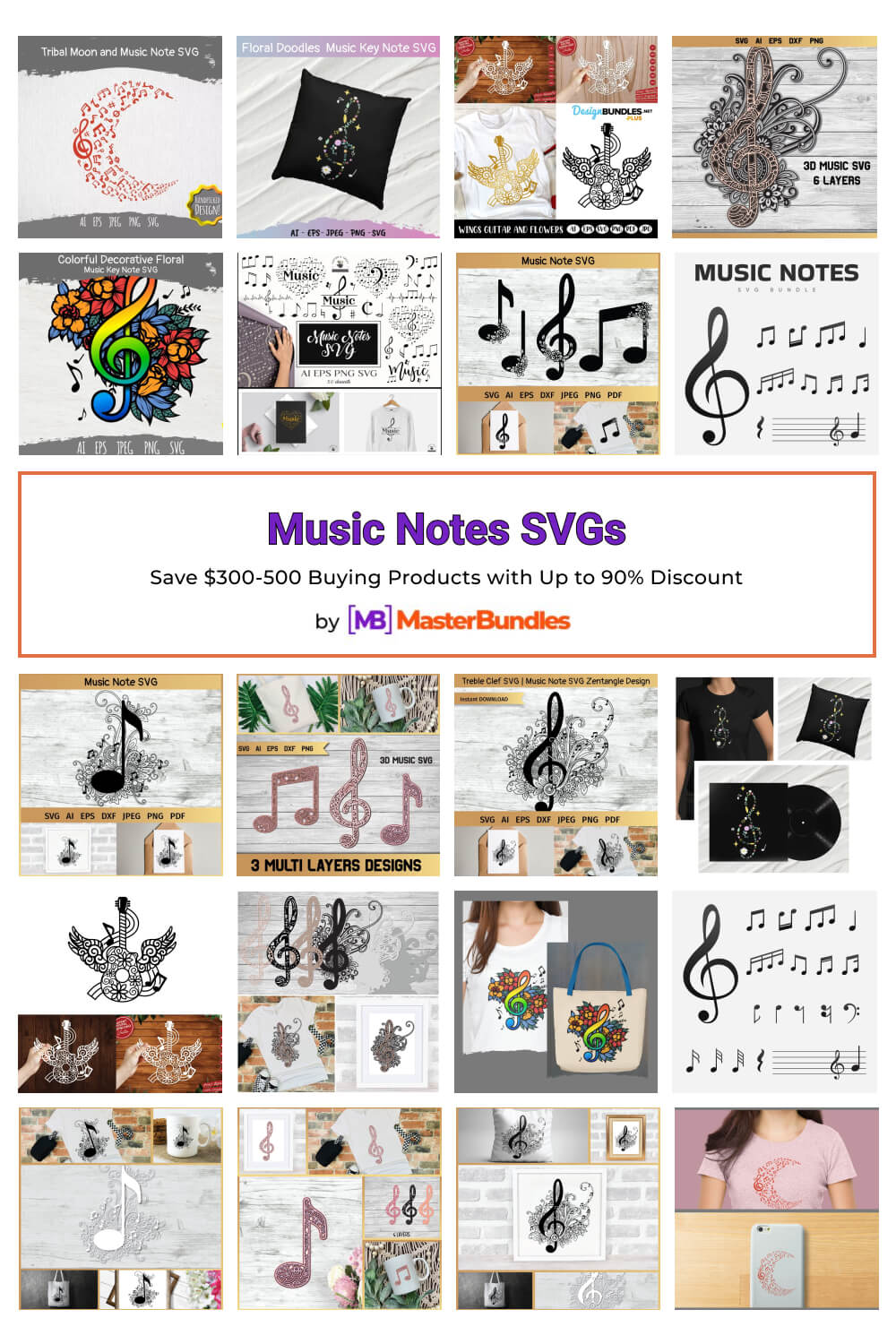 music notes svgs pinterest image.