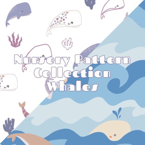 Nursery Pattern Collection - Whale Set preview.
