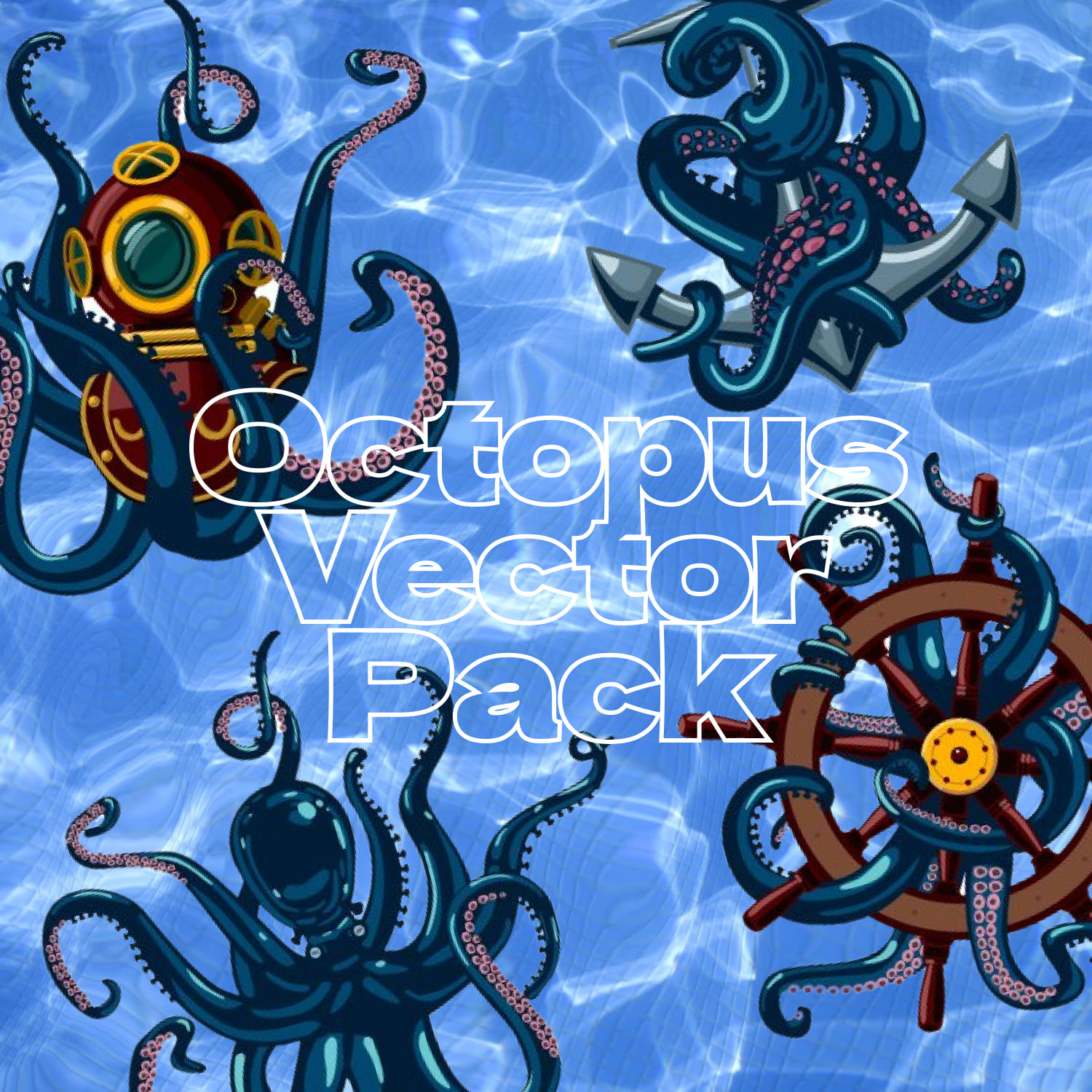 Octopus Vector Pack.