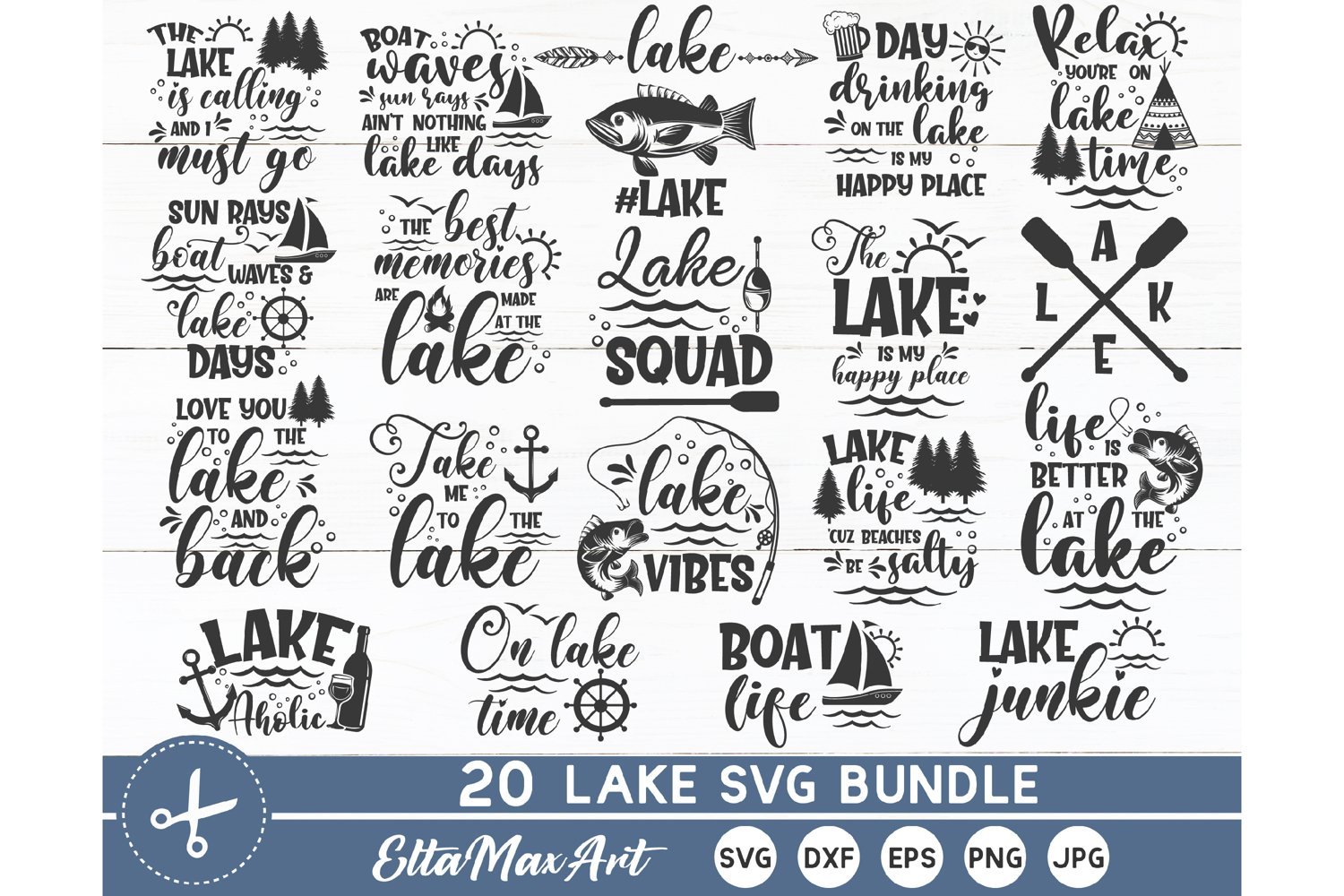 This set includes 20 Lake SCG Quotes.