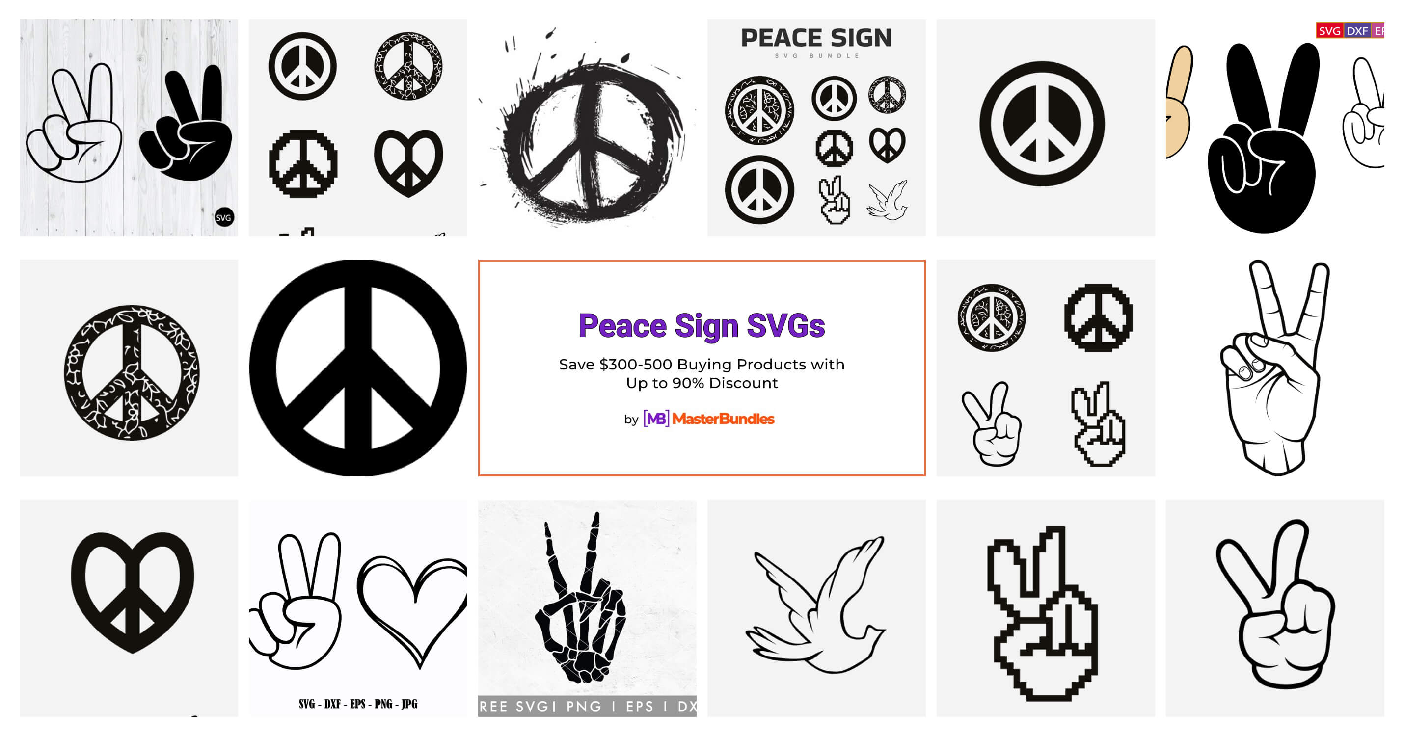 Peace Love Bundle SVG, Peace Symbol.  Peace sign tattoos, Peace and love,  Peace sign