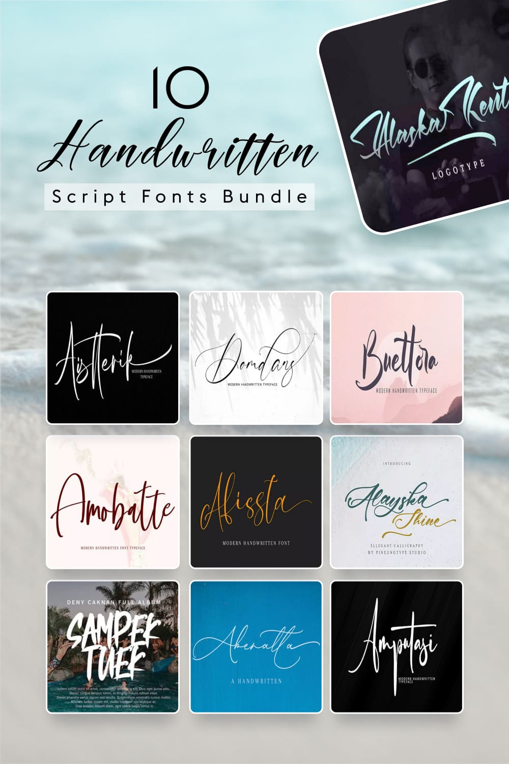 Cool fonts set for your project.