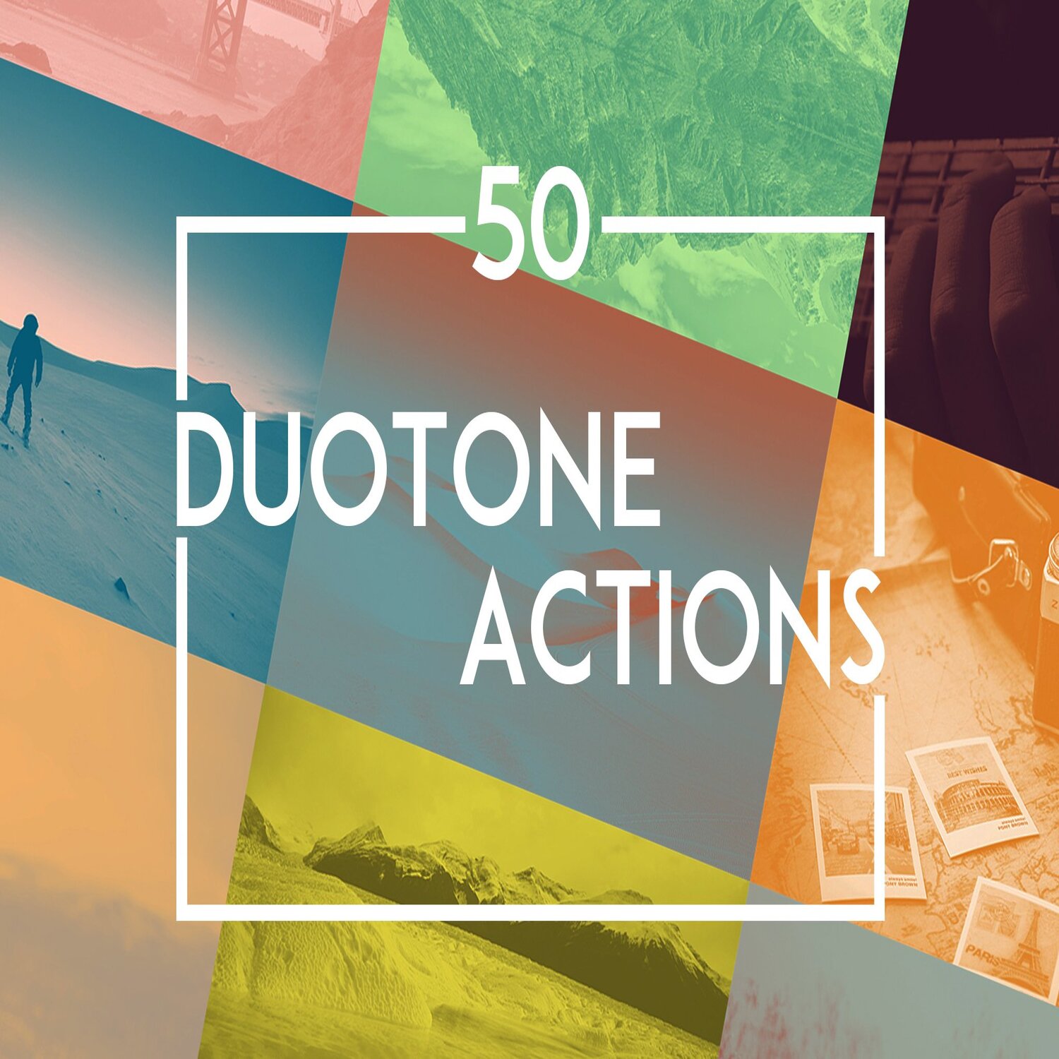 50 Duotone Actions cover.