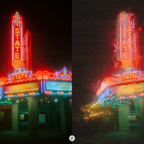 Liquid Distortion Photo Effect | Master Bundles