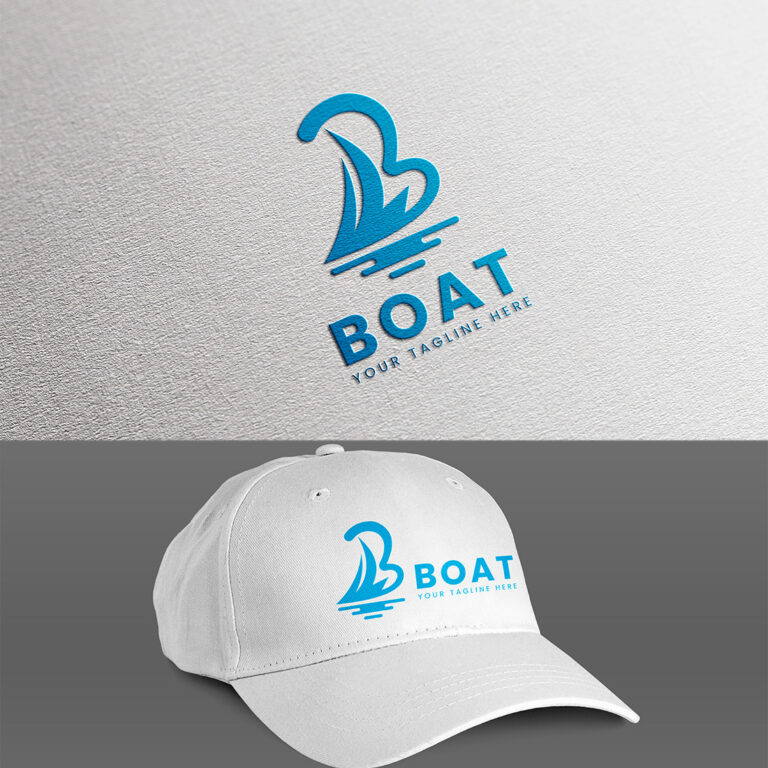 Letter B Logo (Boat) - MasterBundles