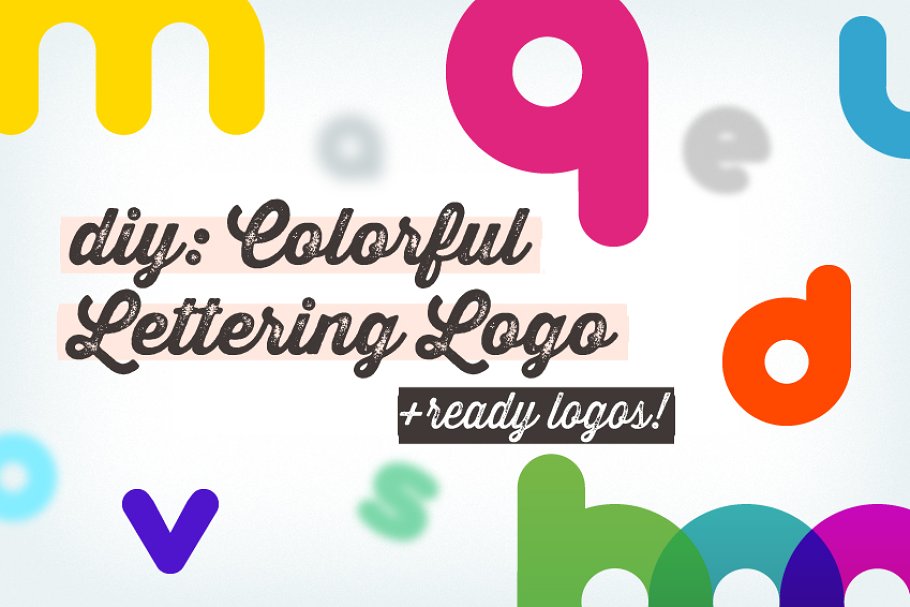Cover image of Colorful Lettering Logo.