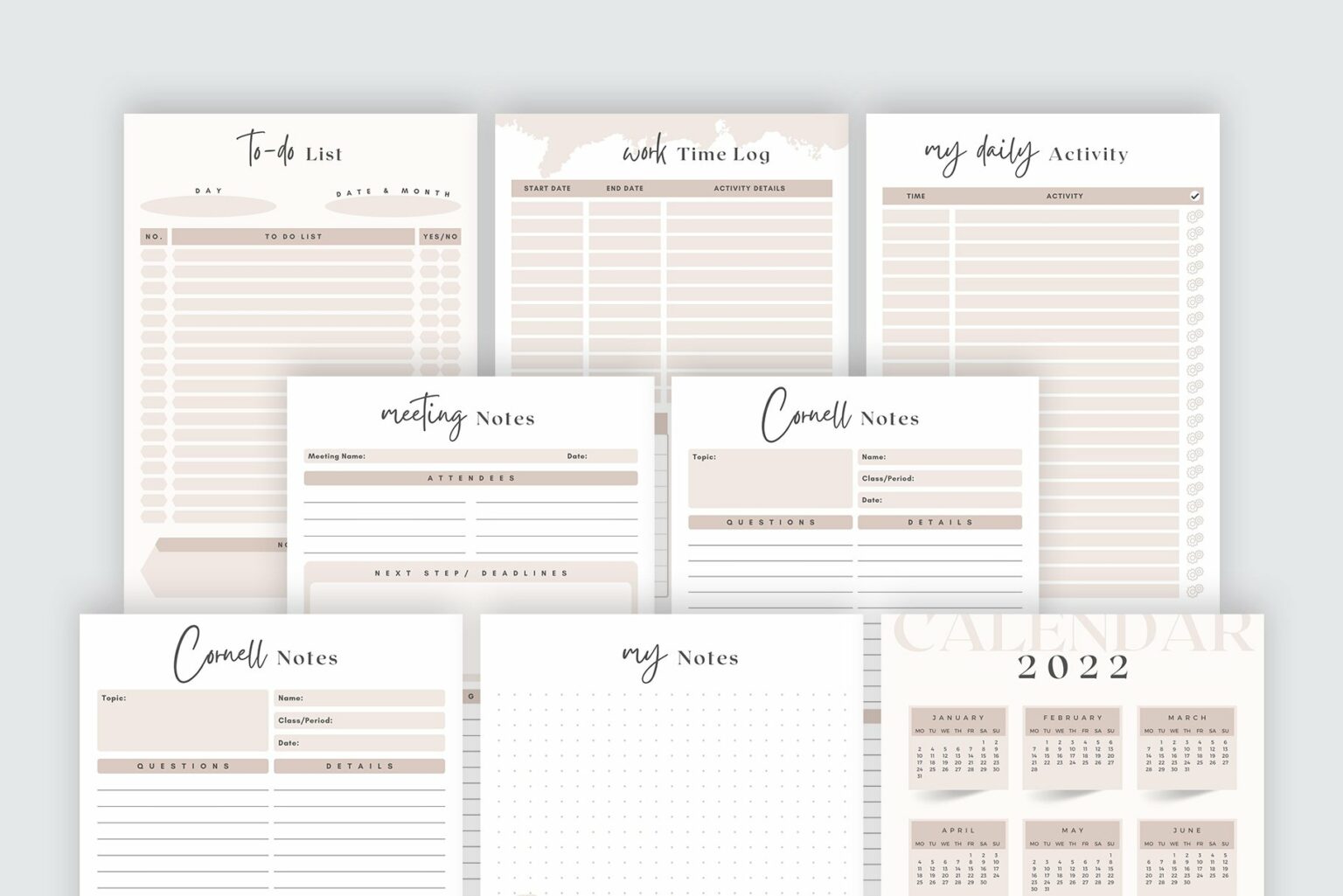 Canva Ultimate Planner Bundle Vol.24 – MasterBundles