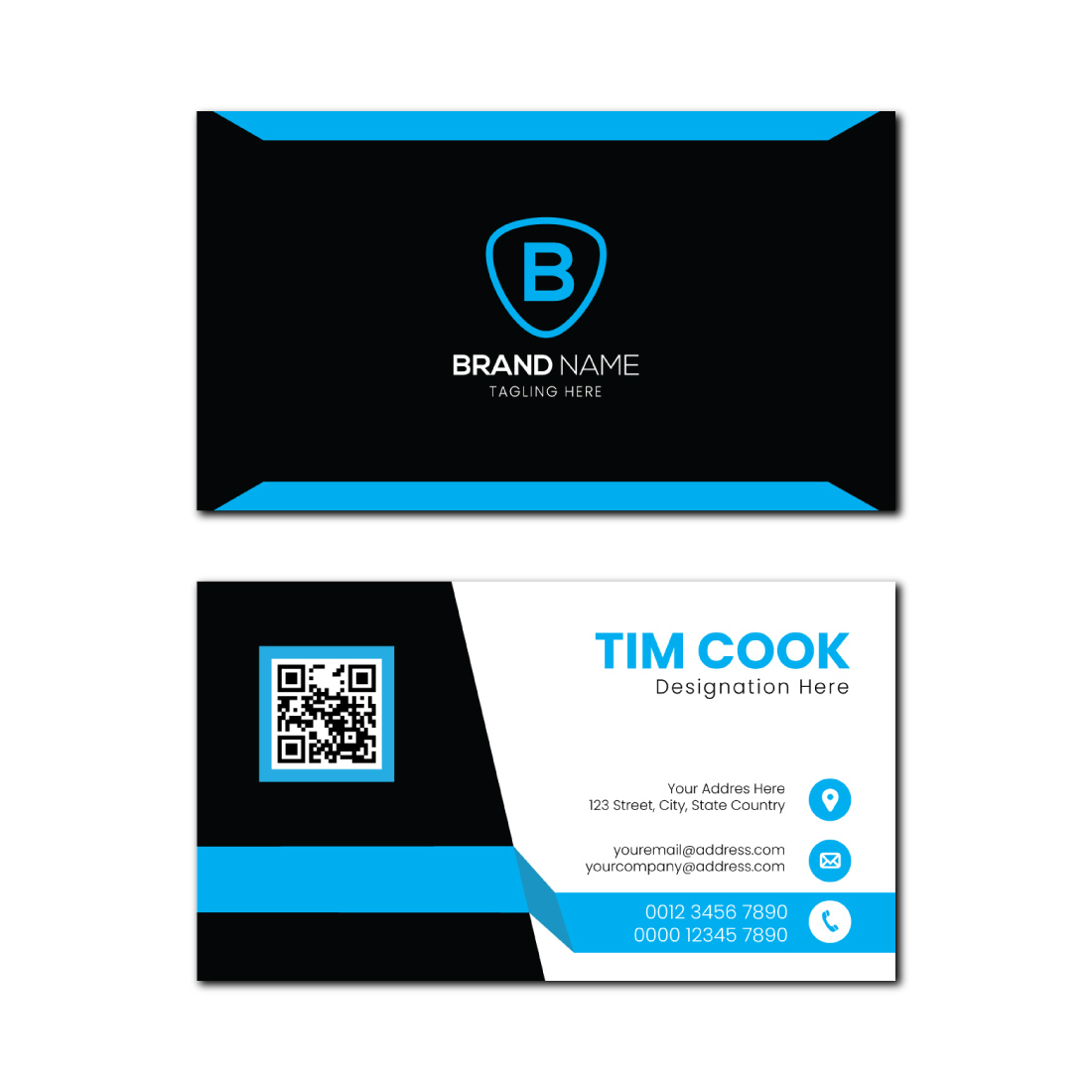 preview Minimal Business Card Design.