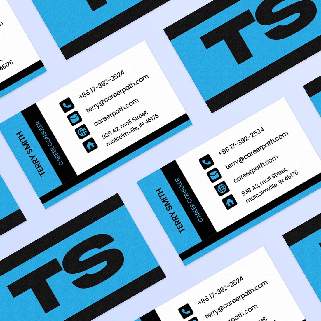 Corporate Business Card - (Business - Company - Technology) - only $3