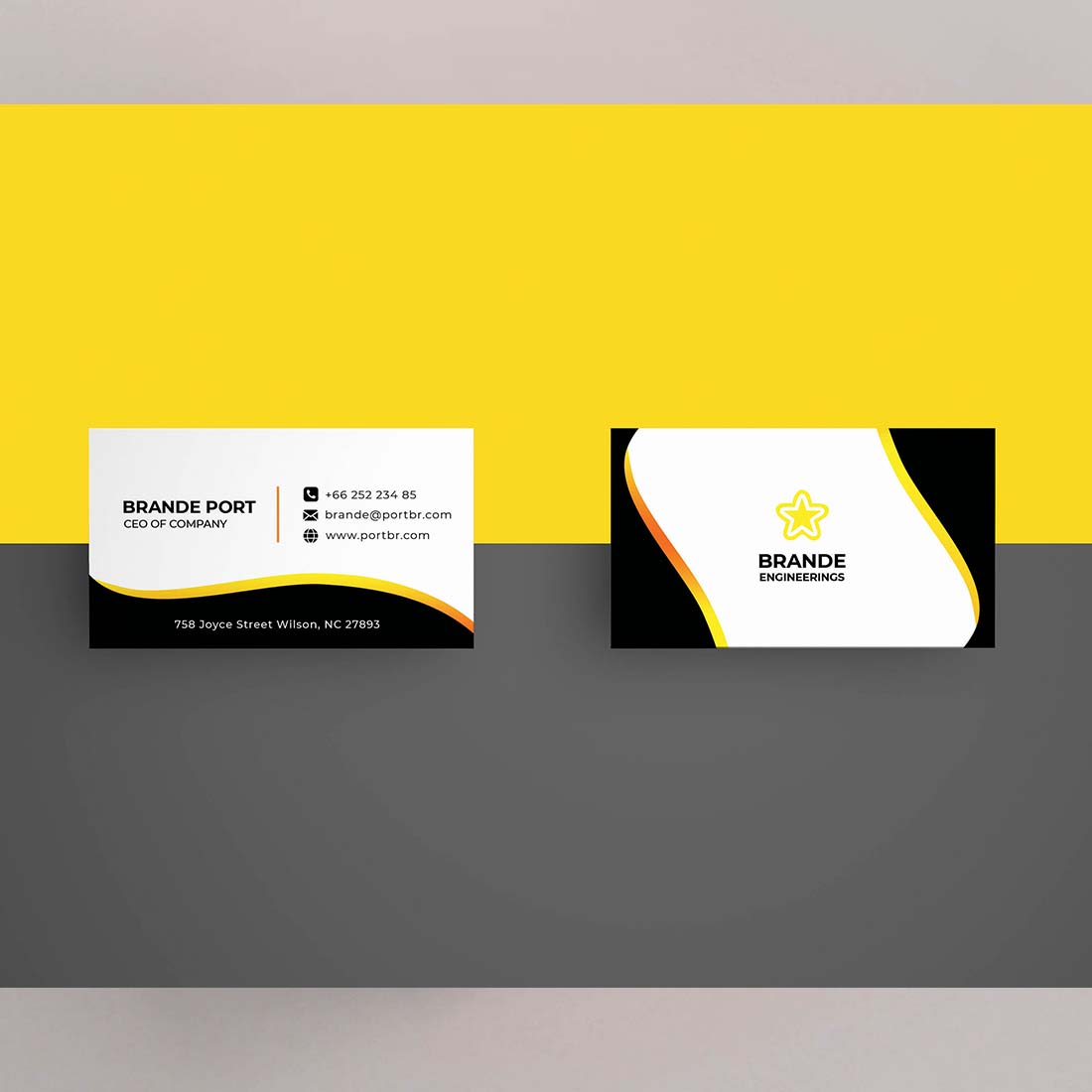 preview Professional Business Card.