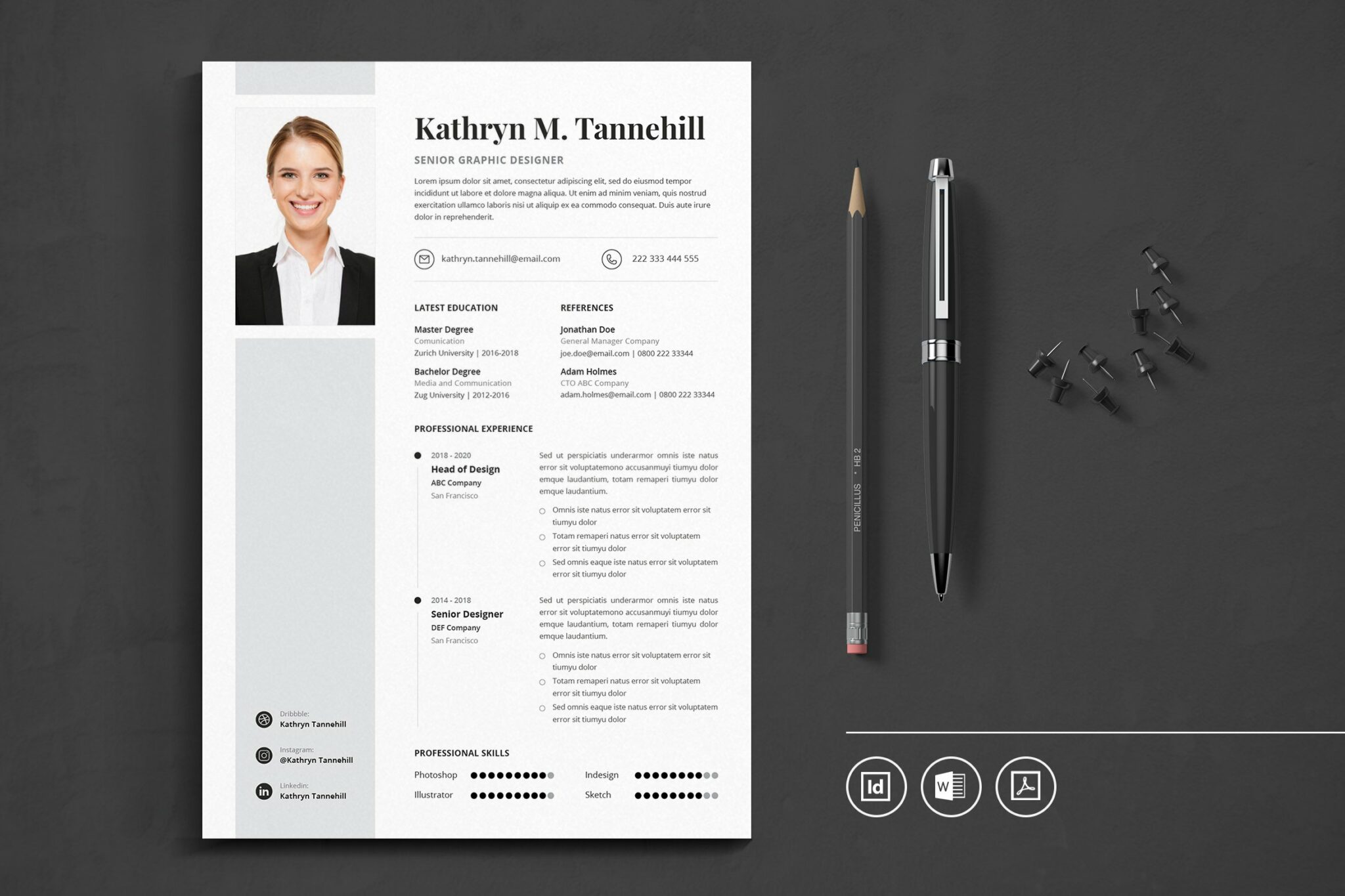 Big Bundle Professional CV Resume – MasterBundles