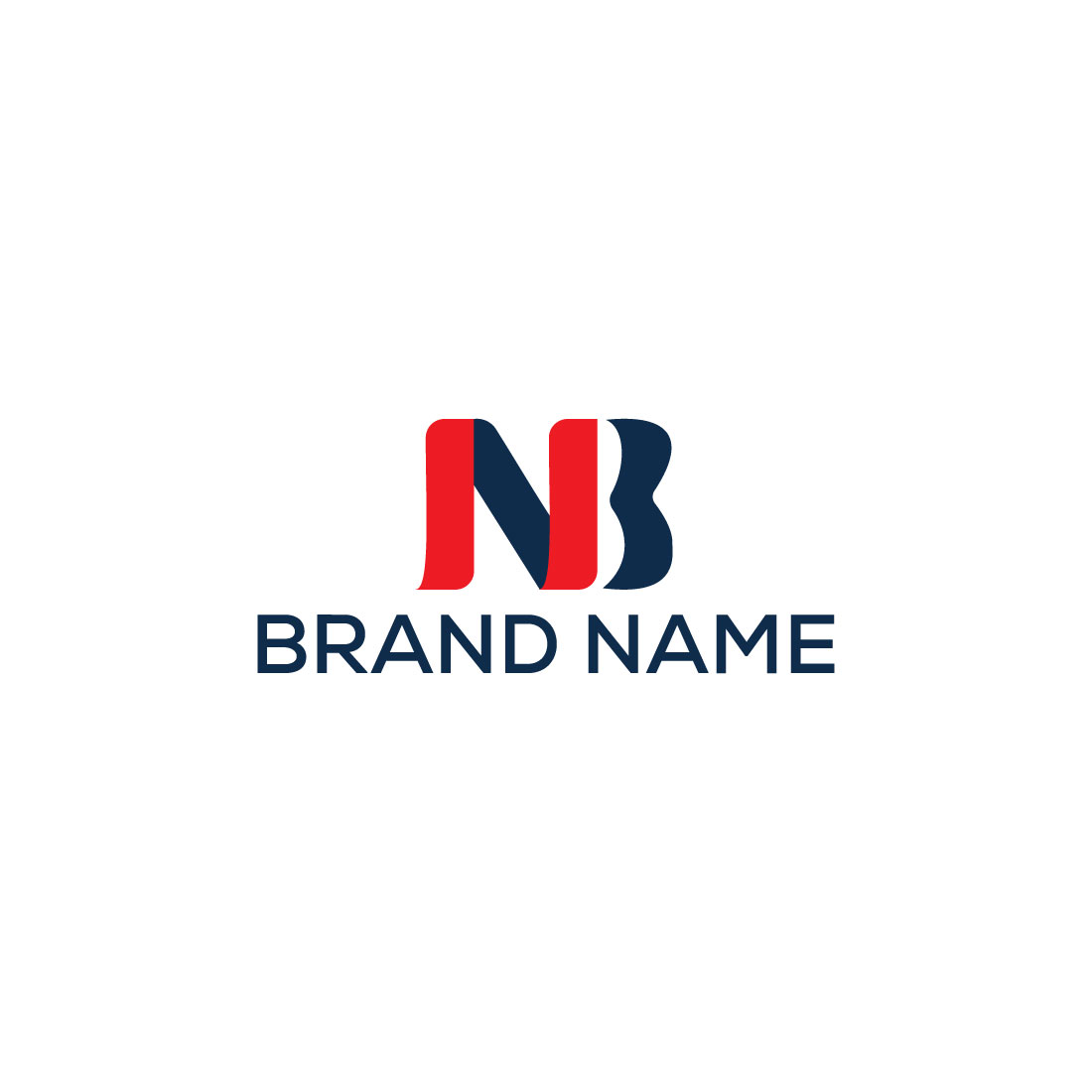 BN,NB Letter Logo Design cover image.