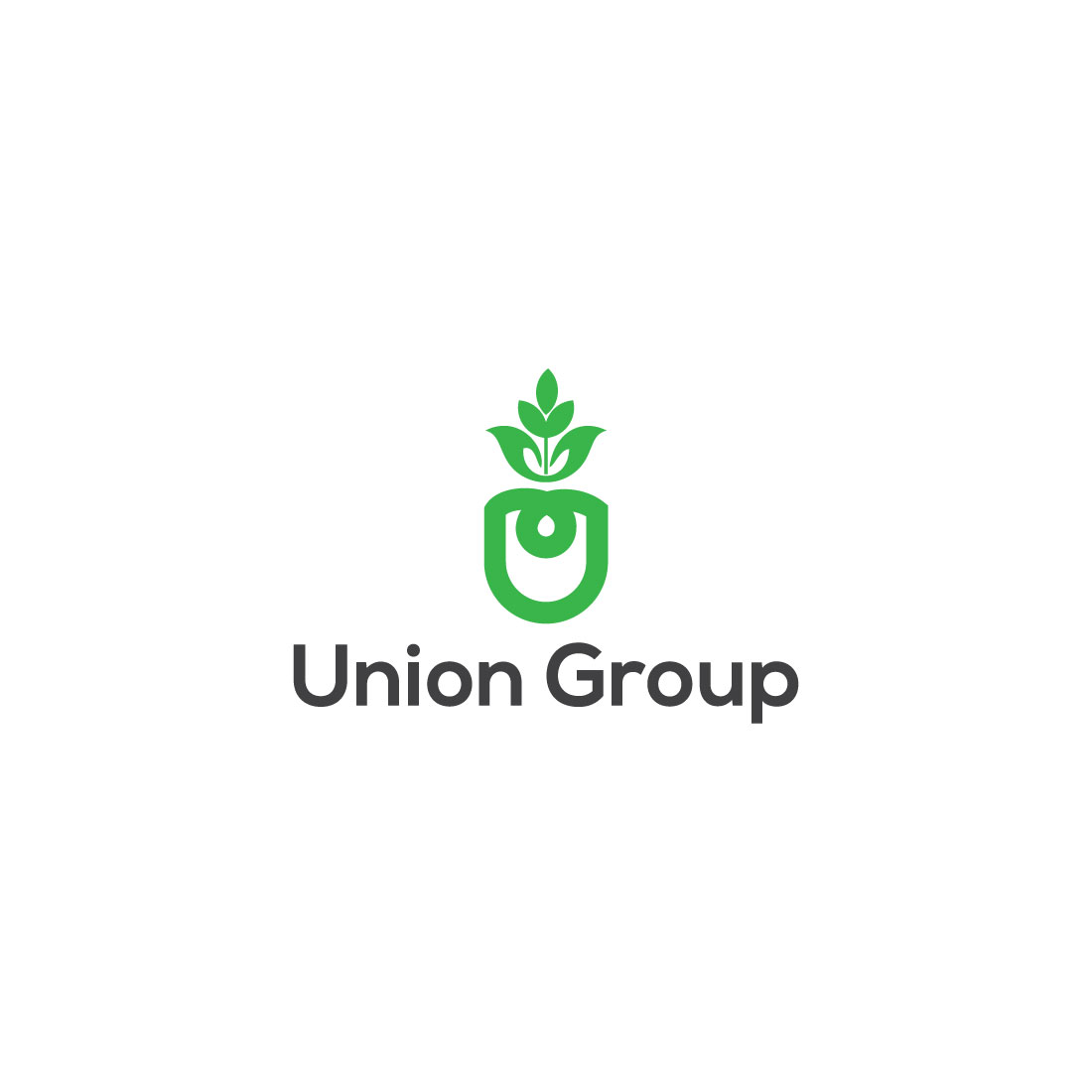 U Letter Logo , Eco Care Logo main cover.