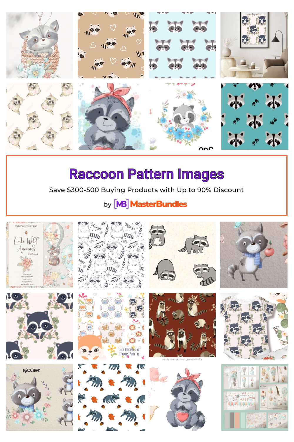 raccoon pattern images pinterest image.