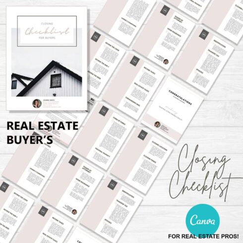 Real Estate Closing Checklist CANVA.