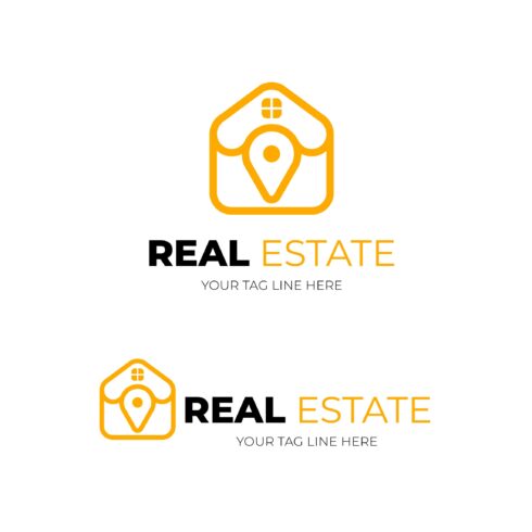 real estate location pin house for master bundles