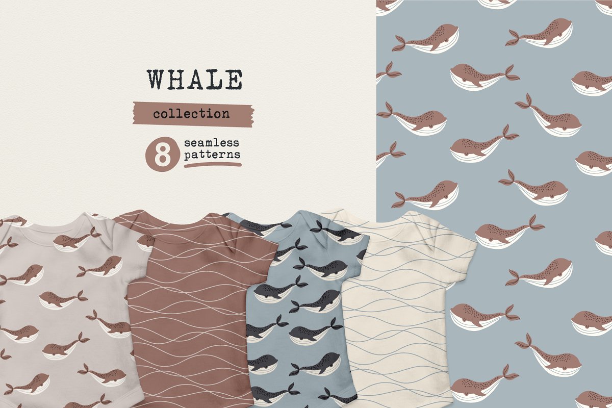 Cover image of Whales Collection.
