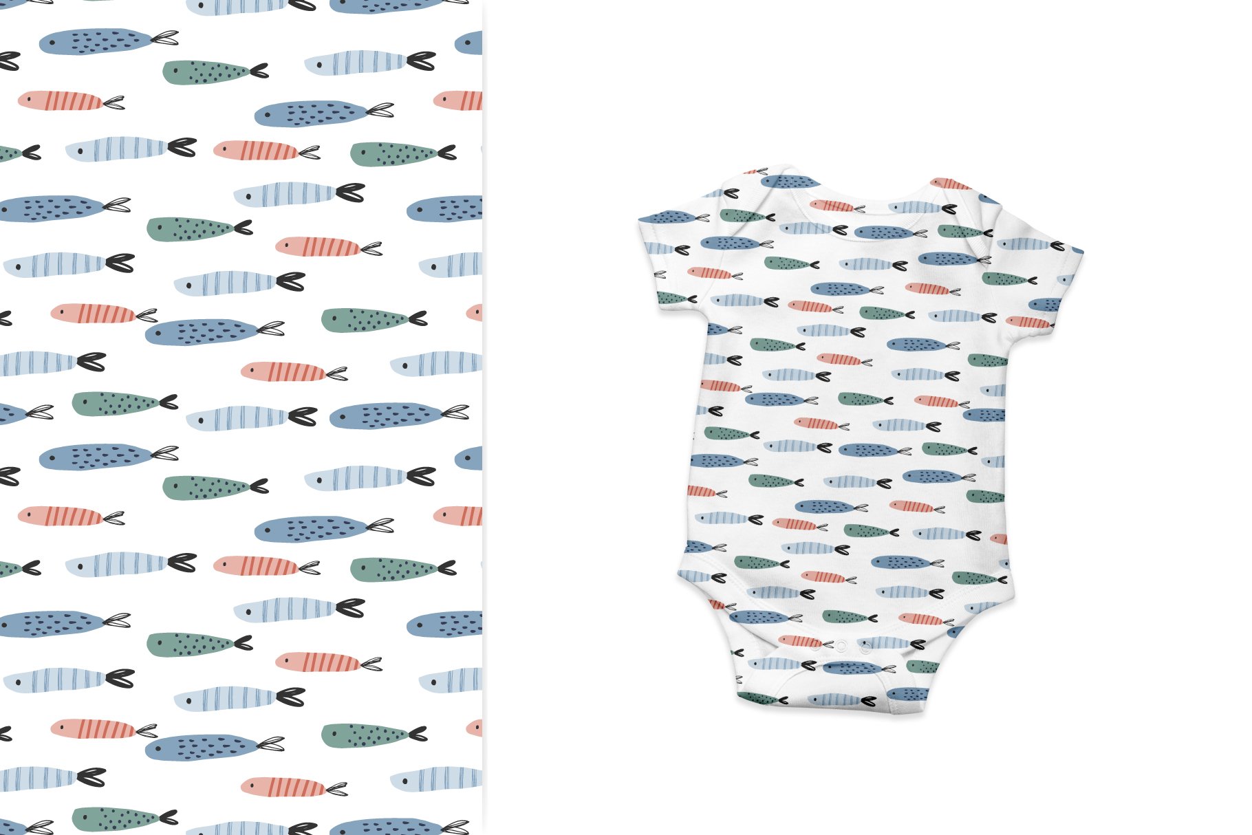 Perfect for baby and kids apparel design.