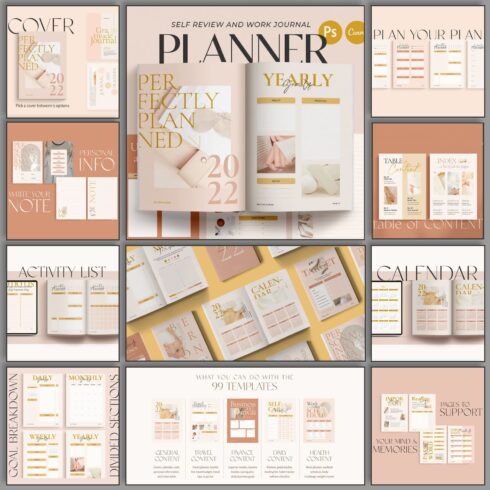 SALE 2022 Planner & Journal CANVA PS.