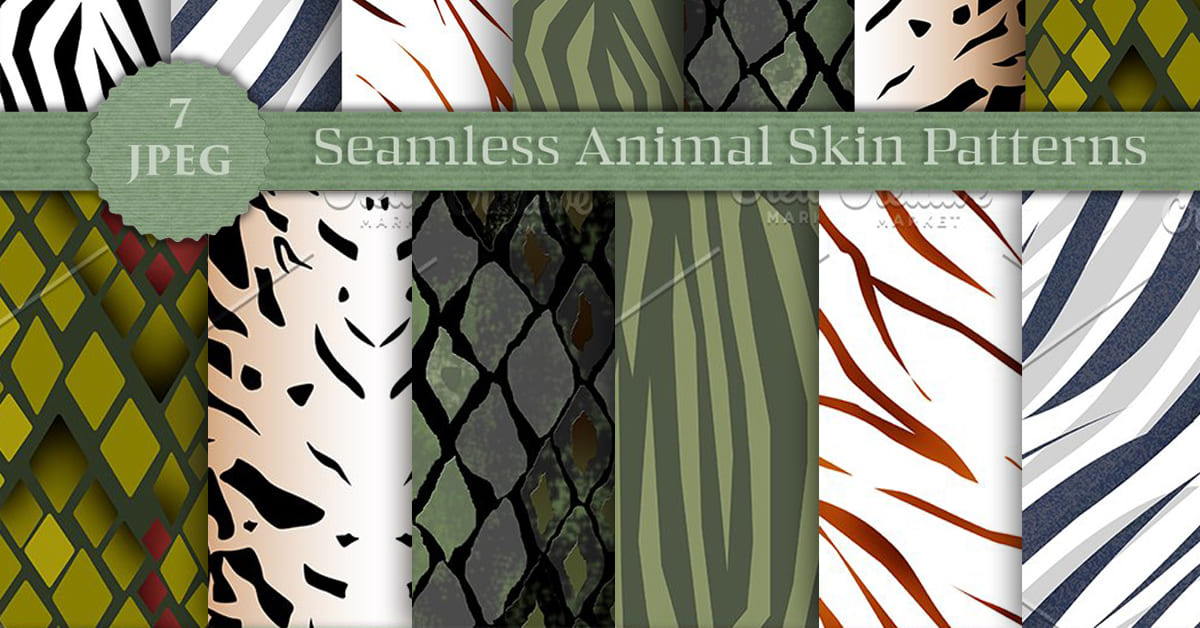 Sale Animal Skin Seamless Patterns – MasterBundles