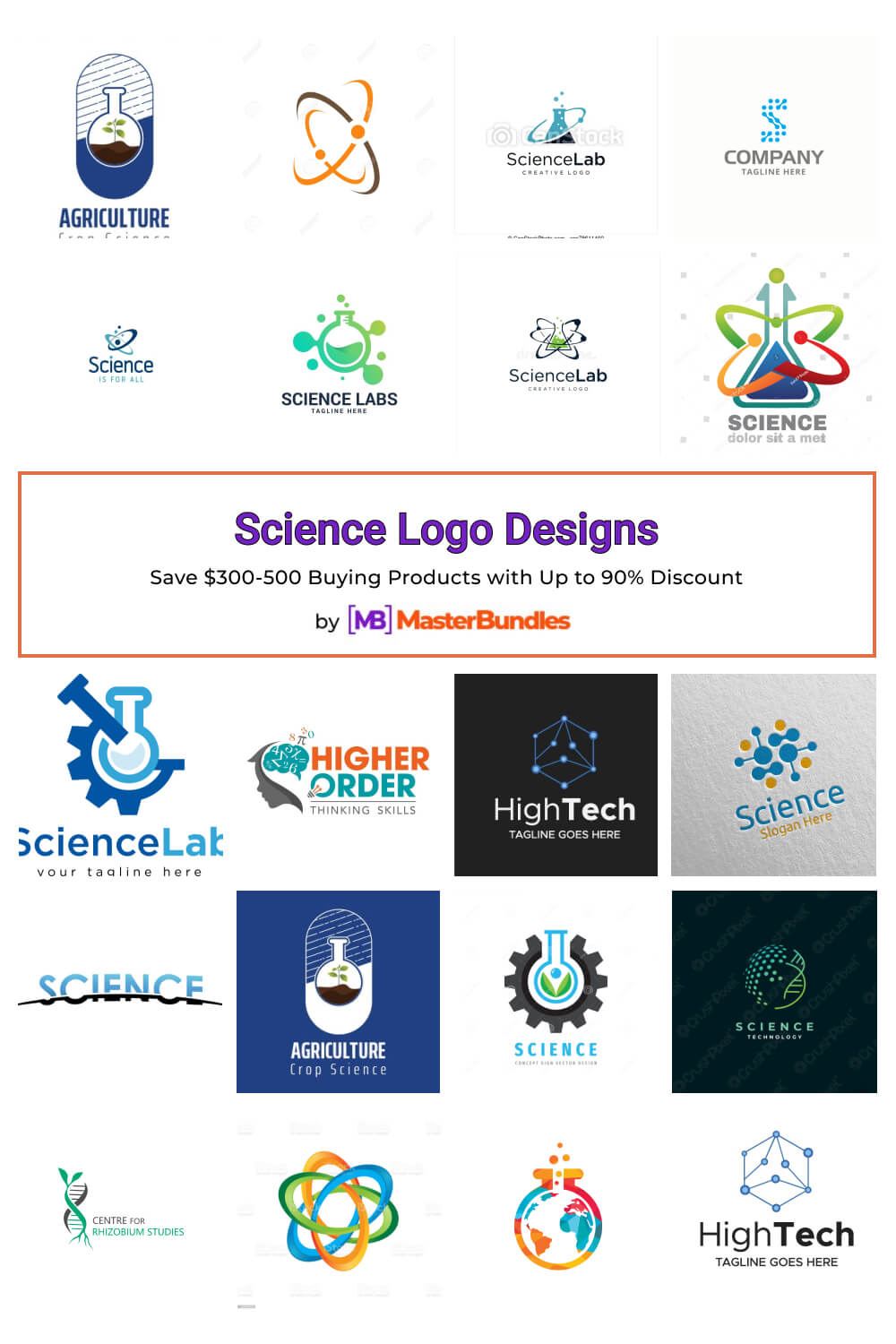 science logo designs pinterest image.