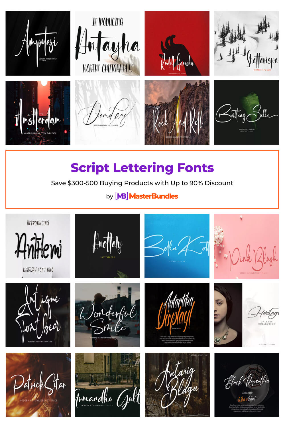 script lettering fonts pinterest image.