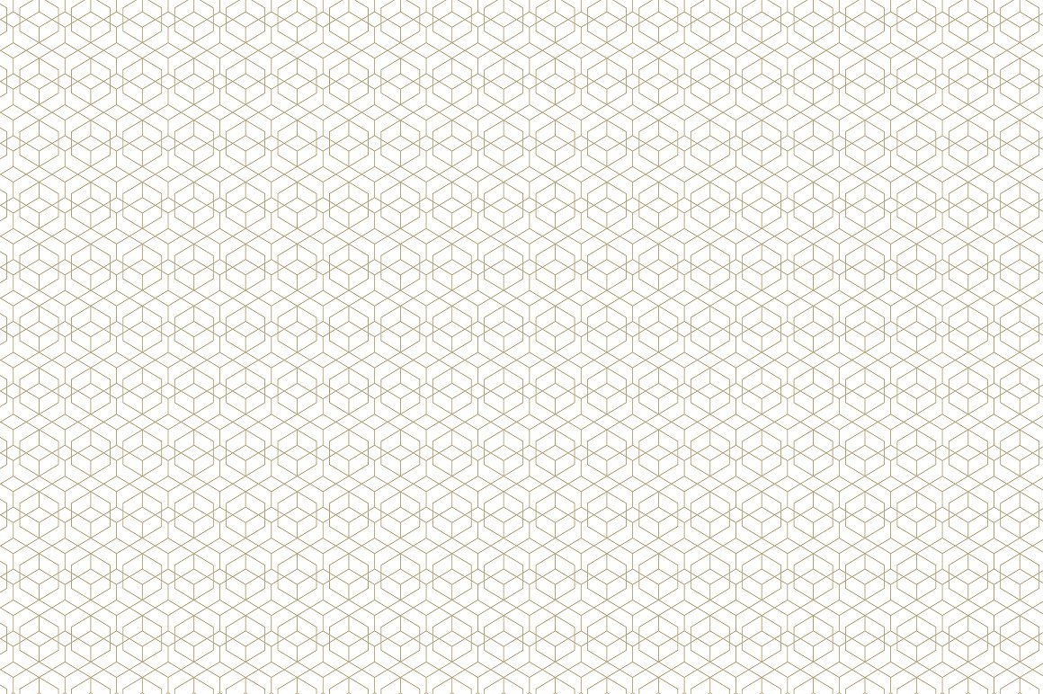 Small gold elements on a white background.