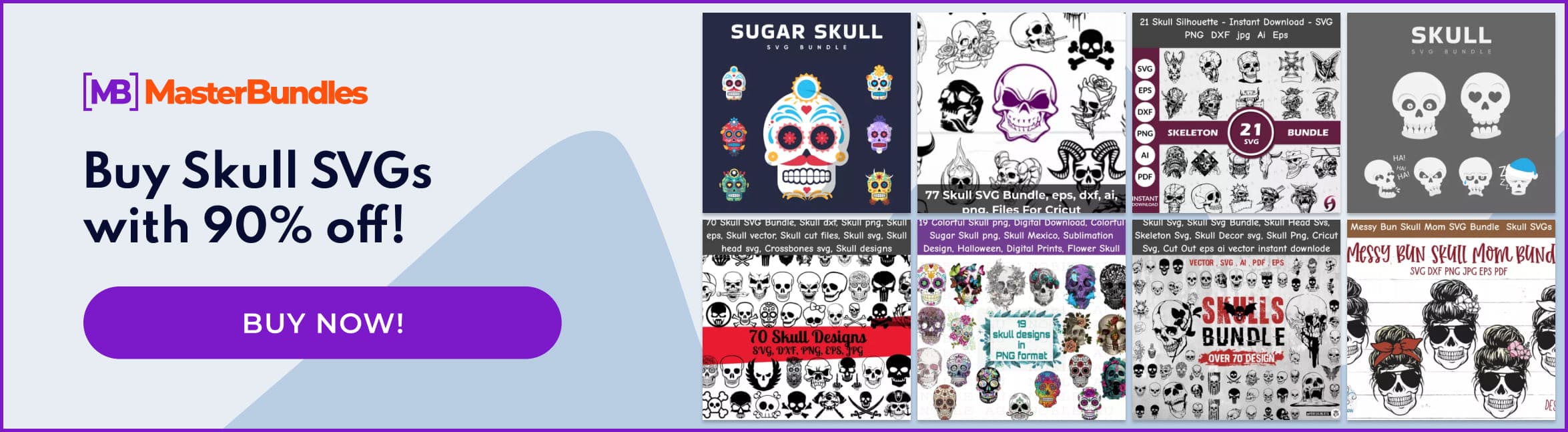 Sugar skull silhouette cutting clip art. Mexican skull print