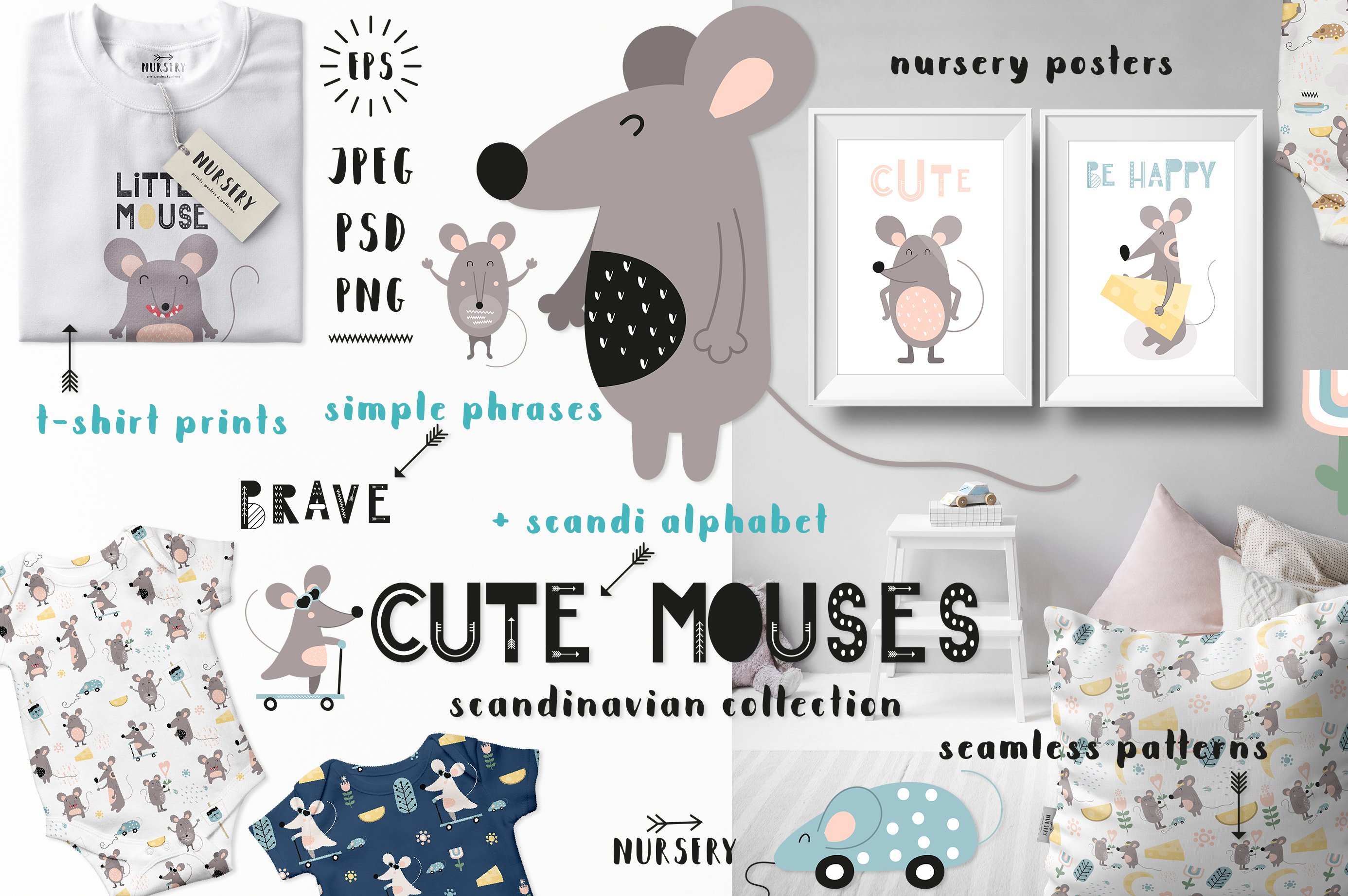 Delicate mouses.