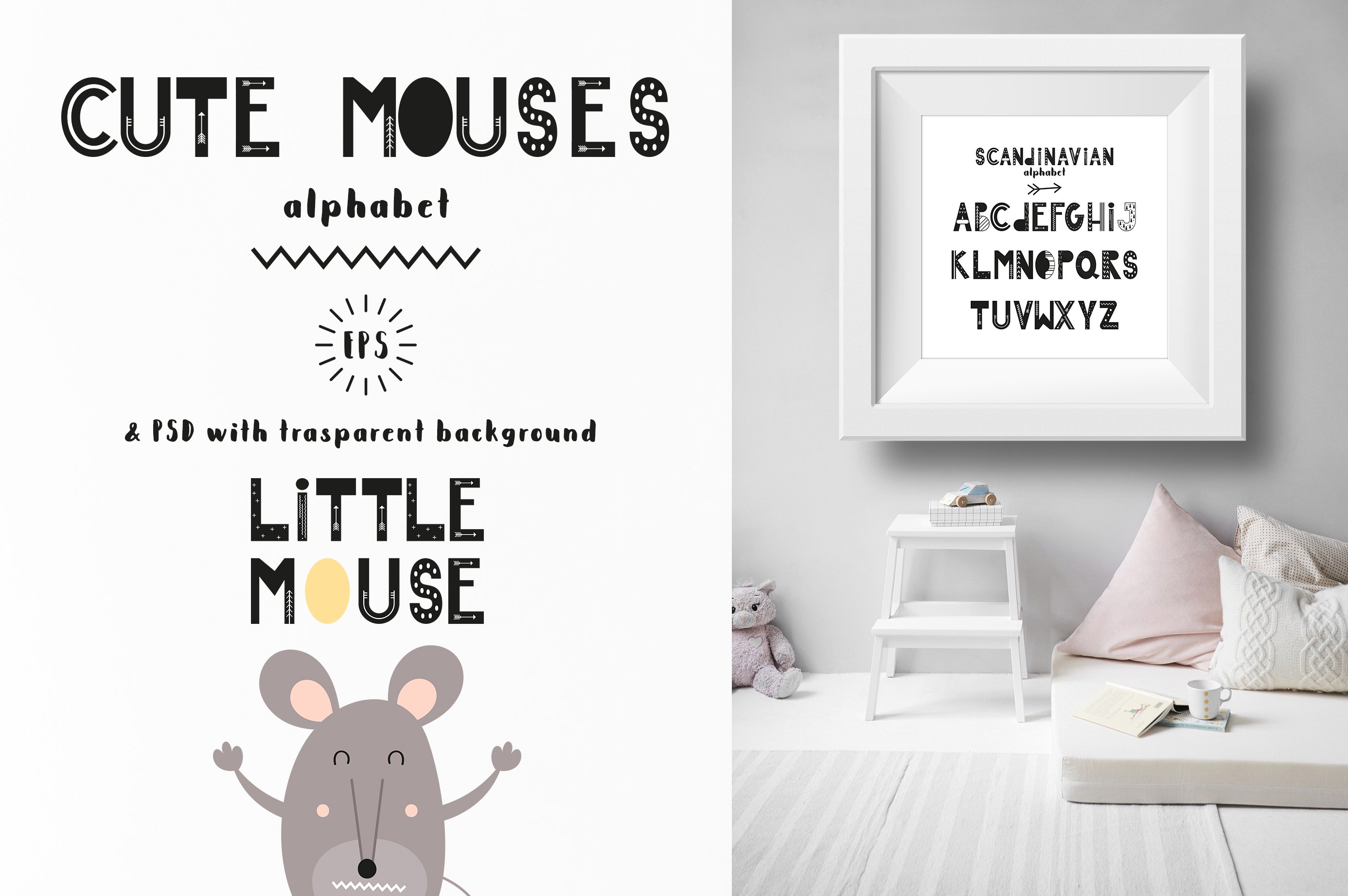 This is a perfect mouses collection for child room.