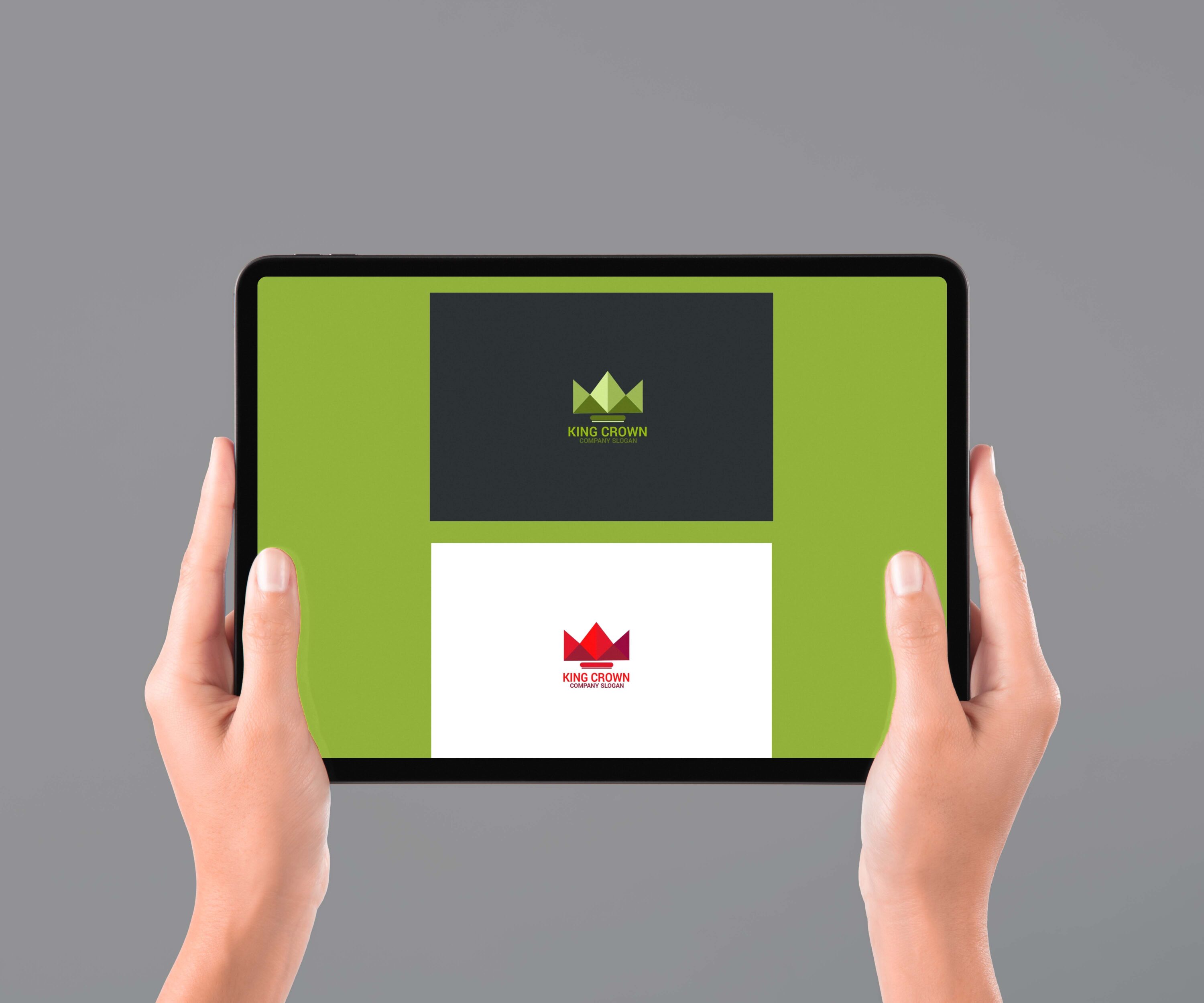 King Crown Logo - tablet.
