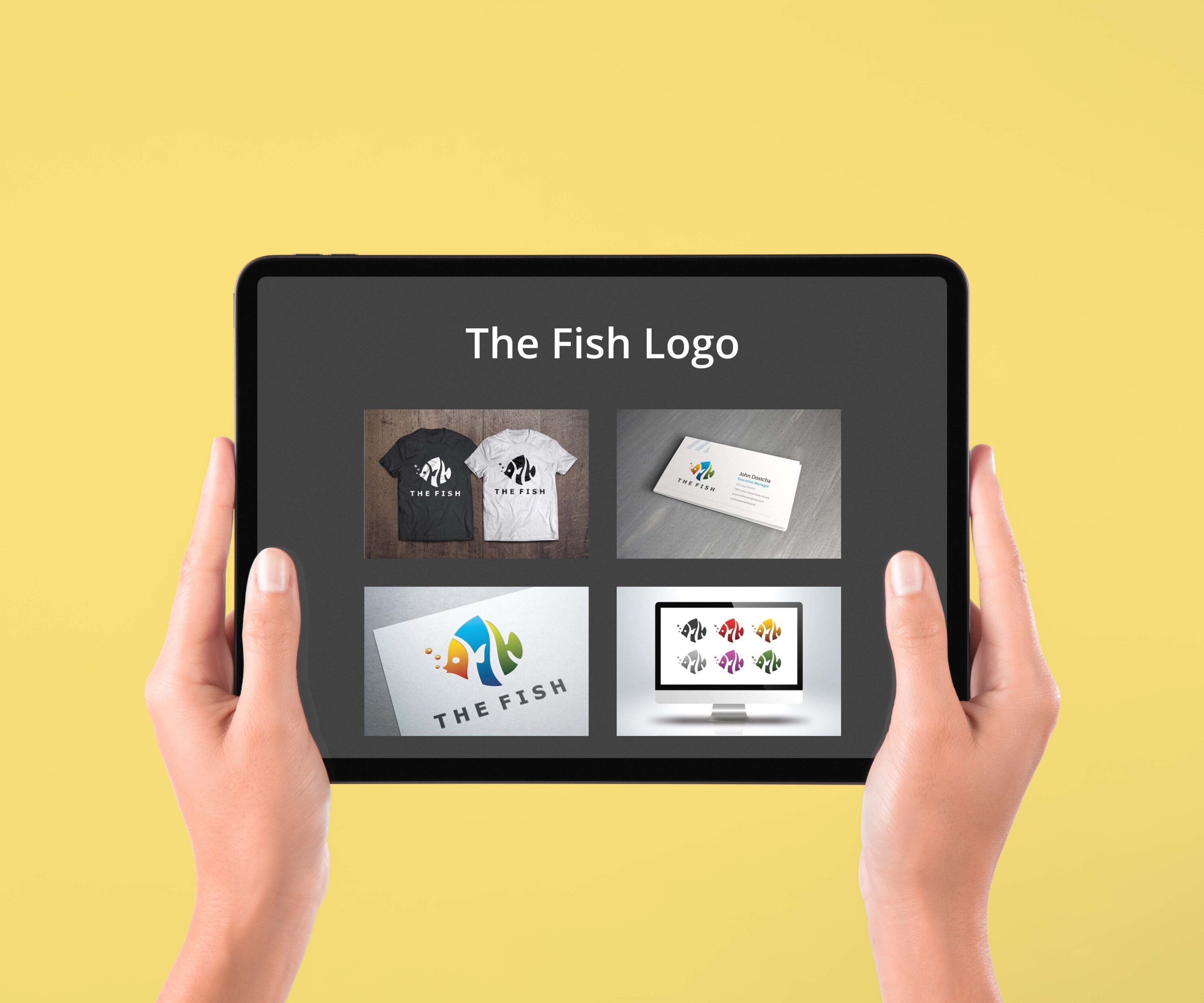 The Fish Logo - tablet.