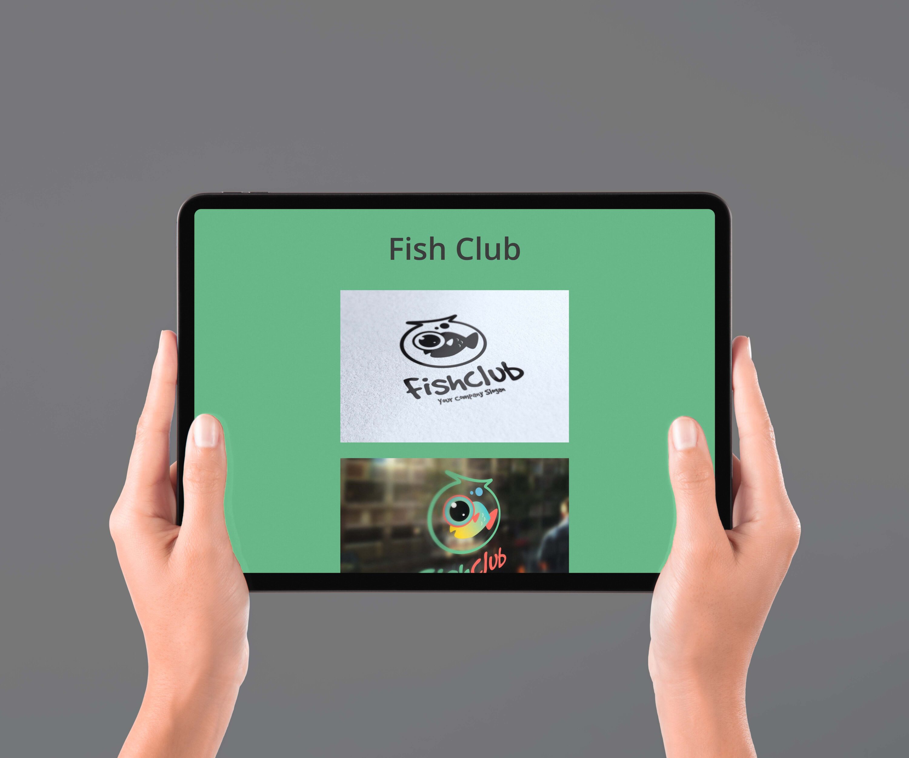 Fish Club - tablet.