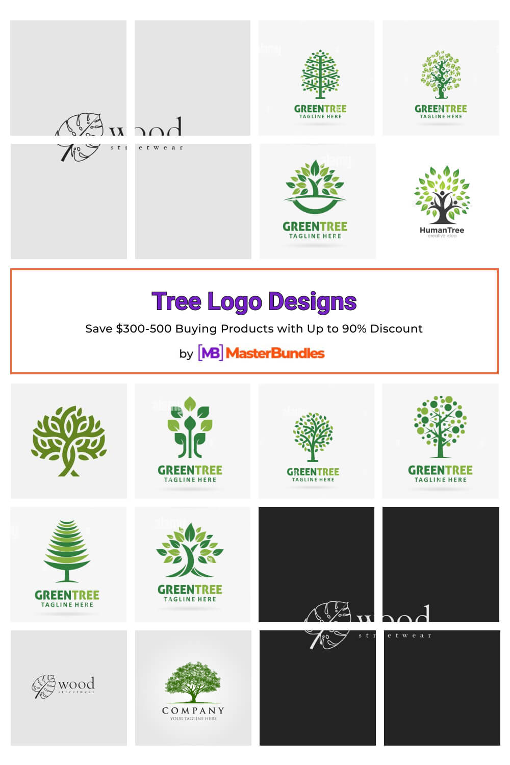 tree logo designs pinterest image.