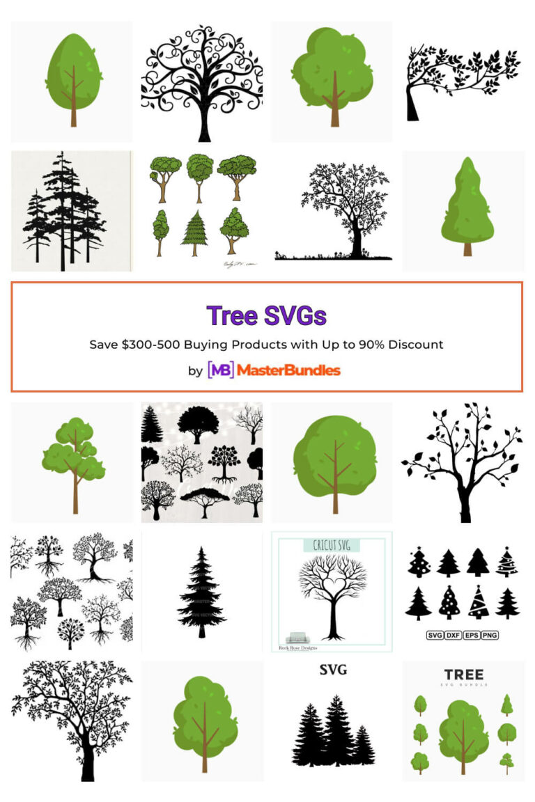 12+ Tree SVG Bundles for 2025 - MasterBundles