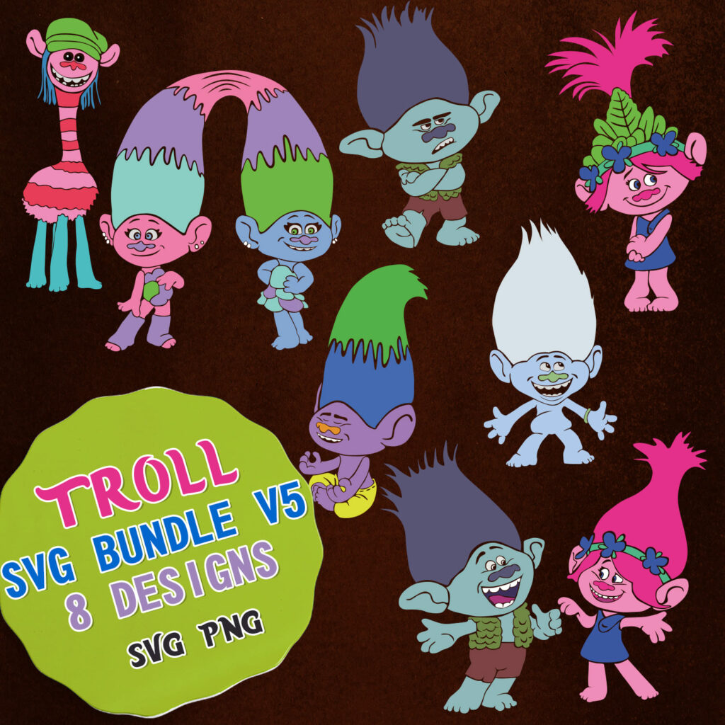 Troll SVG V7 – MasterBundles