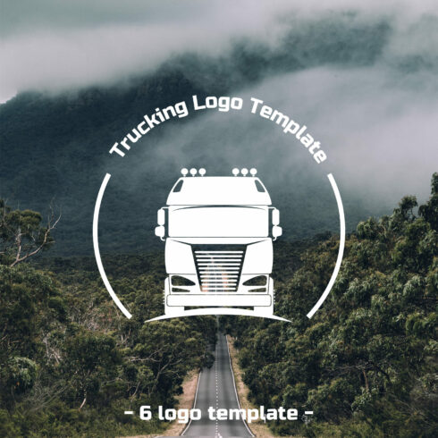 6 trucking logo templates .