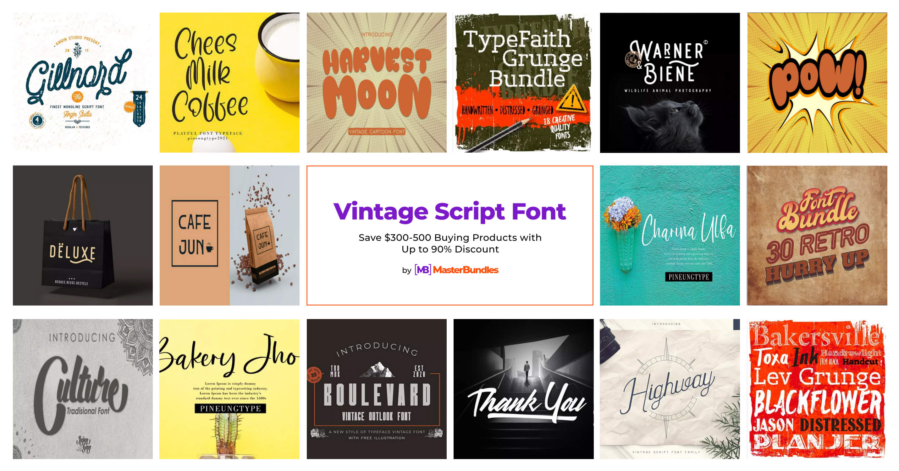 42+ Vintage Sans-Serif Fonts 2024 - MasterBundles